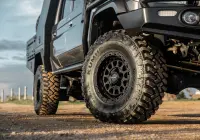 Toyota 79 Series LandCruiser with ROH Assault Matte Black 4x4 Wheel