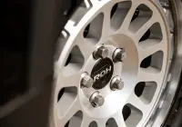 Black Land Rover Defender 90 with 20x9 +22 5x120 Machined Centre Black Lip ROH Assault Wheels