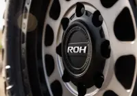 Ford Ranger Super Duty with 18x9 +20 Graphite Centre Black Lip Assault 4x4 Wheel Design off road