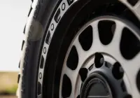 Ford Ranger Super Duty with 18x9 +20 Graphite Centre Black Lip Assault 4x4 Wheel Design off road
