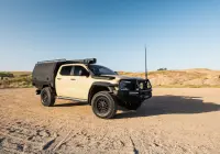 Ford Ranger Super Duty with 18x9 +20 Matte Black Assault 4x4 Wheel Design off road