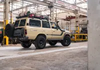 Toyota 60 Series LandCrusier with ROH Vapour 4x4 Matte Black Machined Accents Wheel