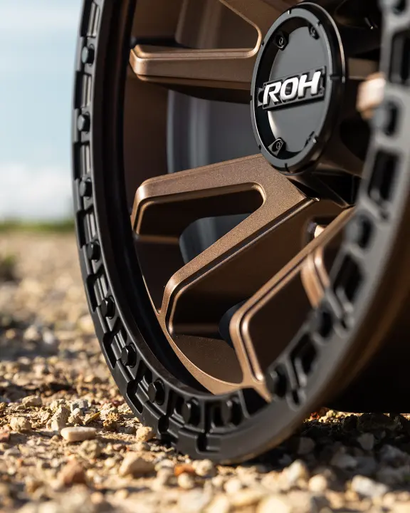 ROH Raid 5 matt black off road wheel
