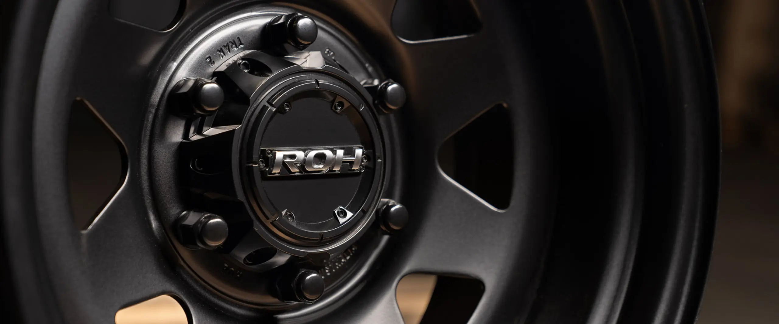 NEW: ROH Steel Wheel Centre Cap