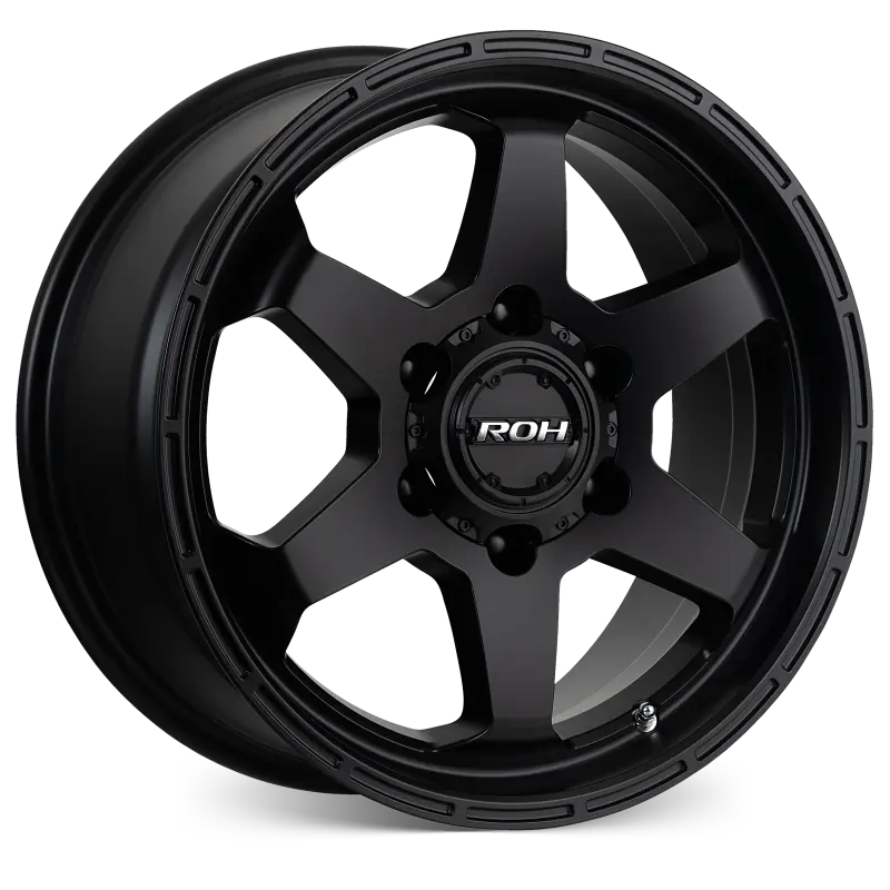 ROH Torque 4x4 Alloy Wheel in Matte Black