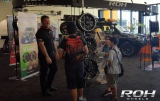 ROH stand 4x4 rims
