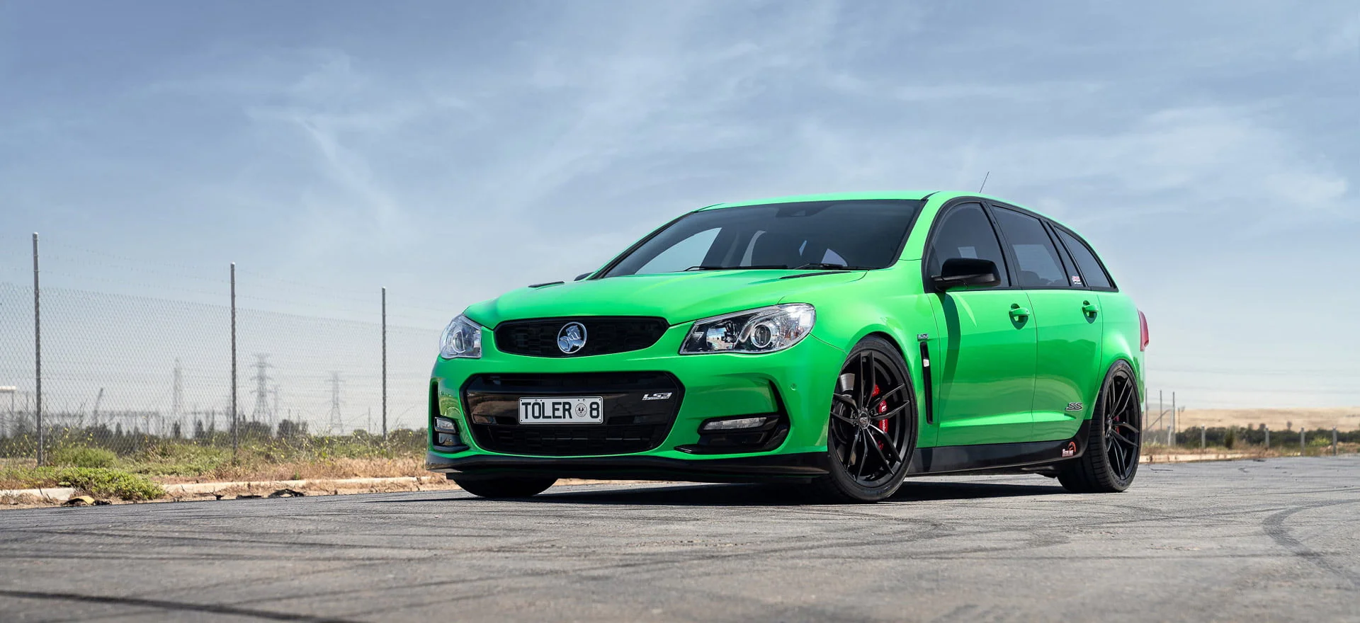 ROH RF3 Flow forged green SSV Commodore wagon