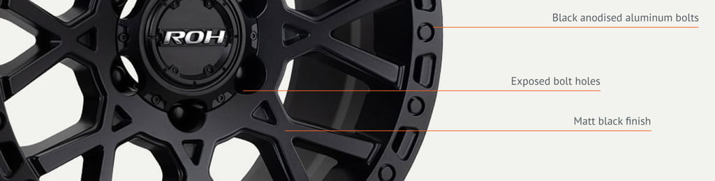 4x4 Crawler wheel detail