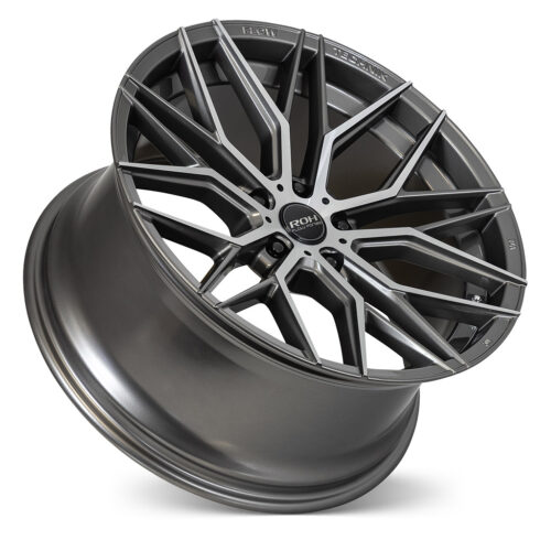 RF4 gunmetal machined face flow forged wheel on concave angle