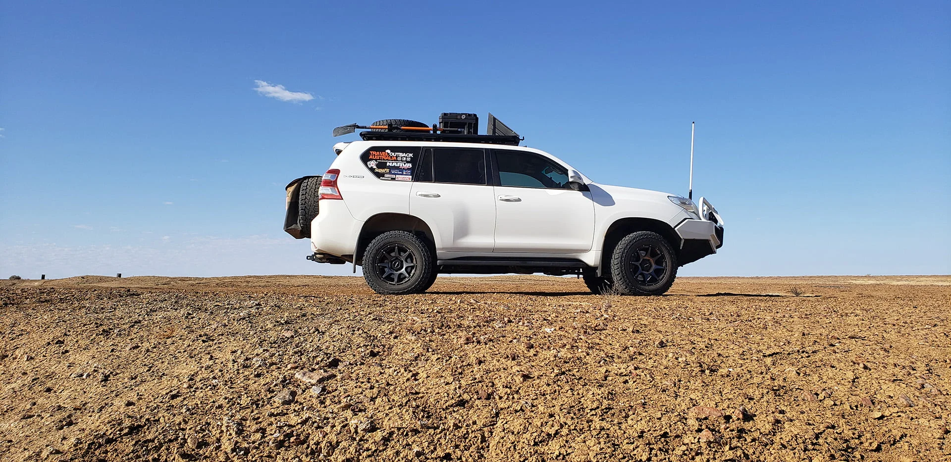 Travel Outback Australia Prado in Outback
