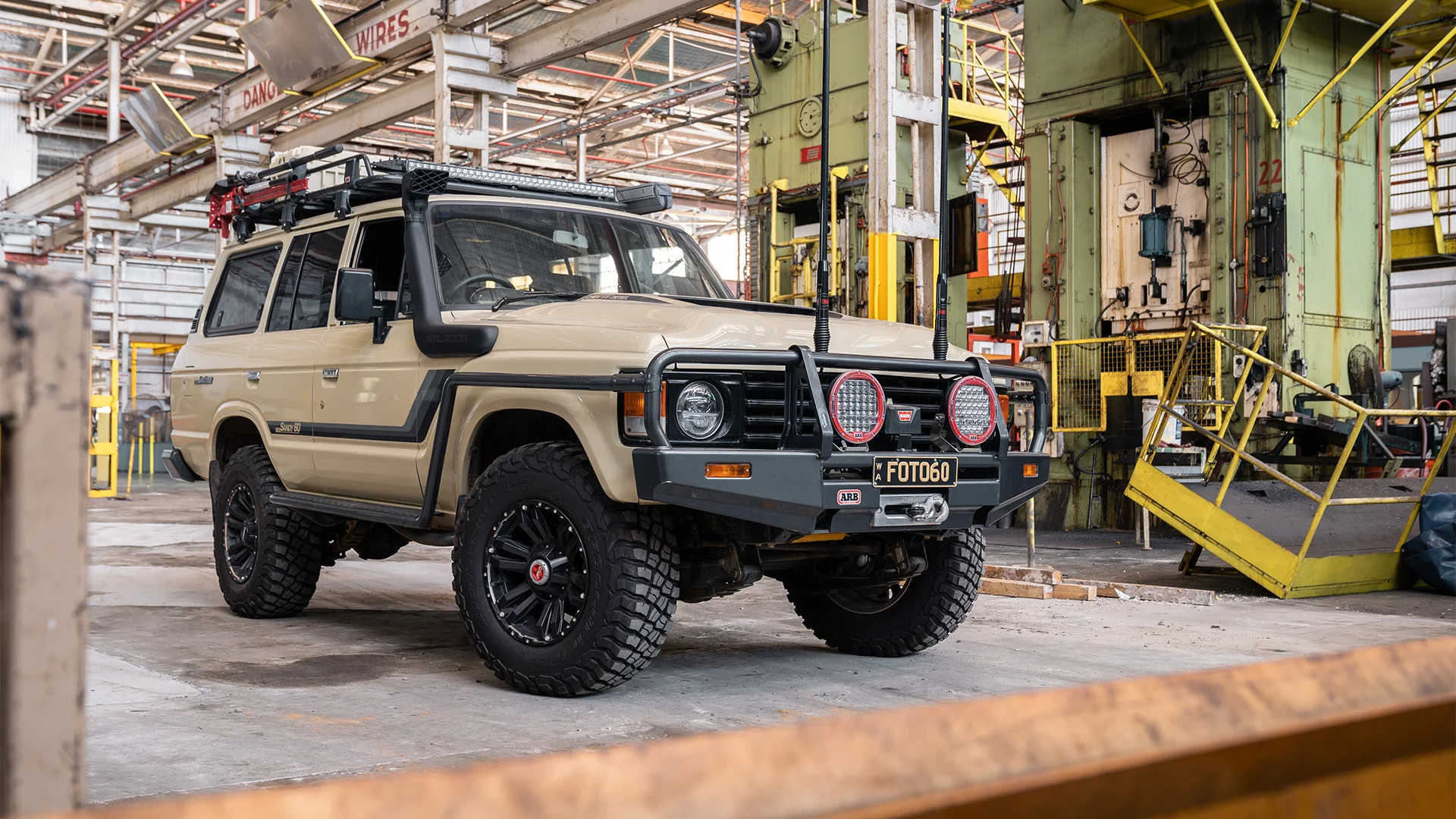 Offroad Images 60 Series with ROH Vapour in Warehouse