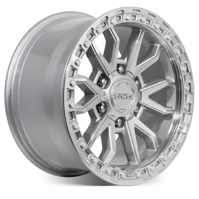 raid 4x4 wheel machined finish