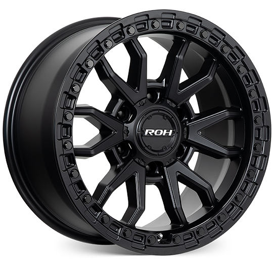 Raid Matt Black Wheel