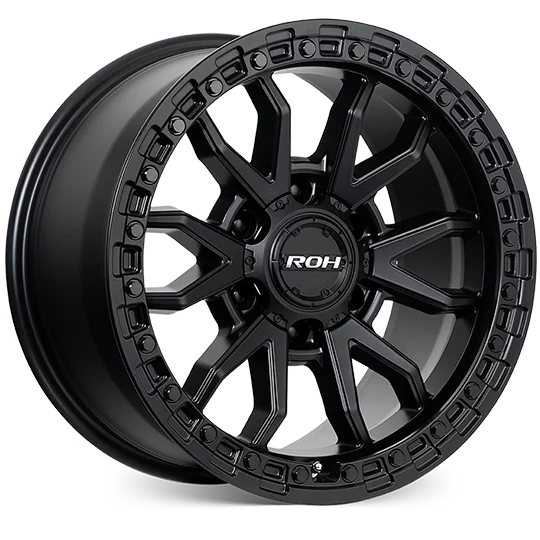 Raid Matt Black Wheel