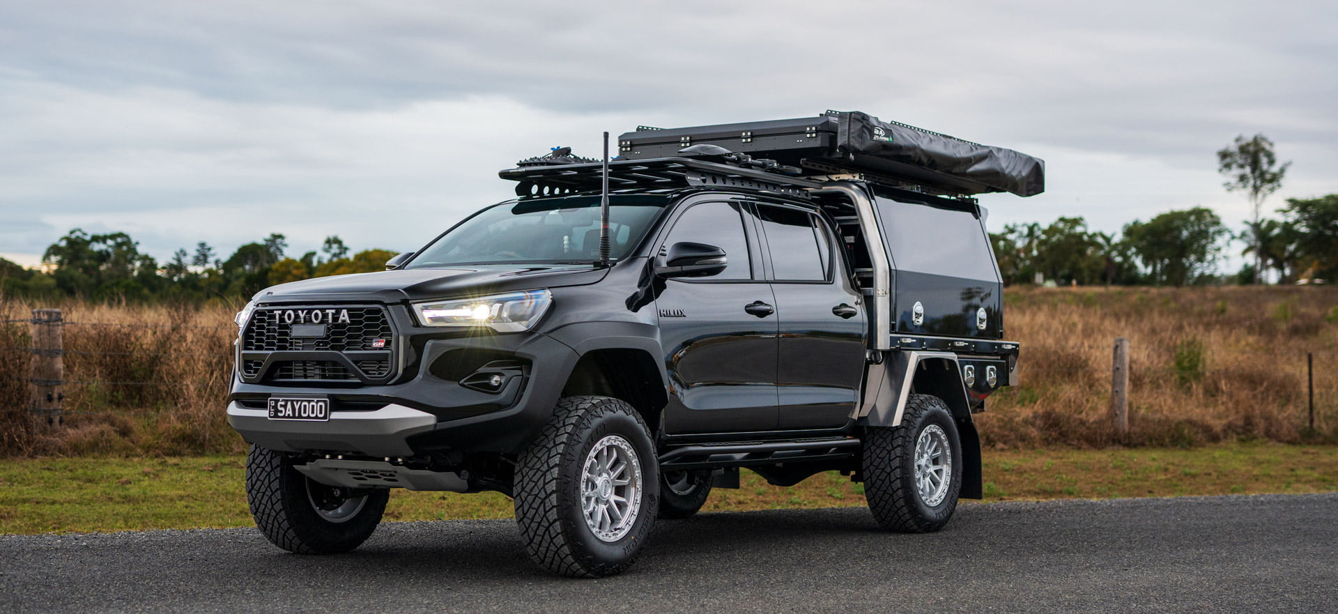 2024 Hilux GR, 4x4 vehicle, Machined Raid