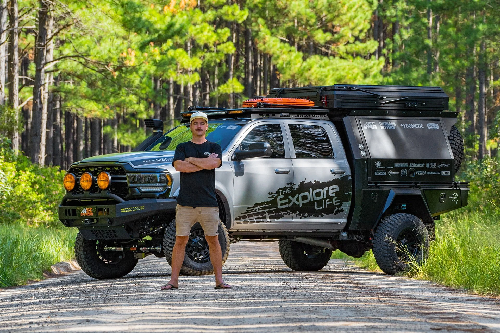 Matt from The Explore Life RAM with ROH Assault 4x4 Wheels