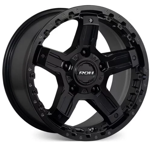 Rock 5 matt black DDT 4x4 wheel