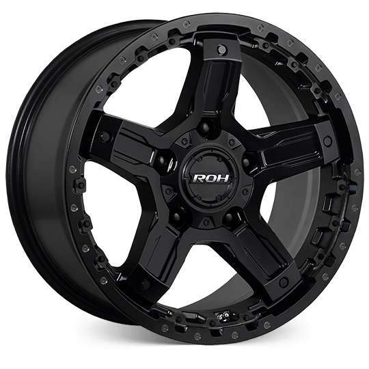 Rock 5 Matt Black Wheel