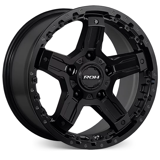 Rock 5 Matt Black Wheel