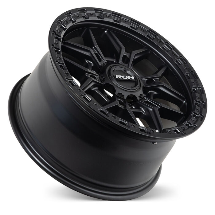 Axe matt black concave wheel