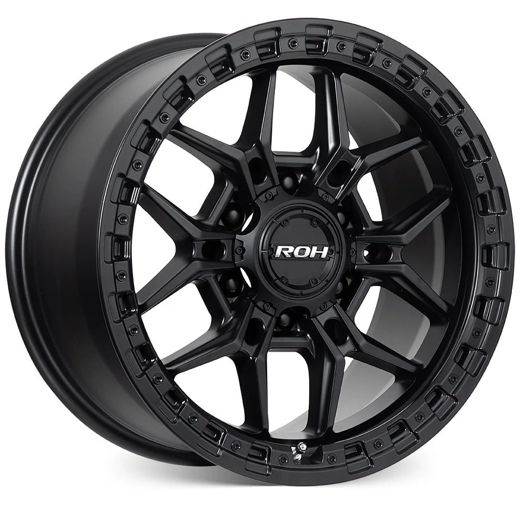 Axe matt black wheel