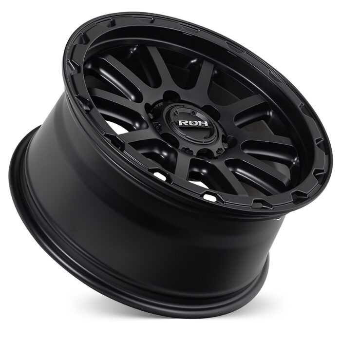 Onyx matt black concave wheel