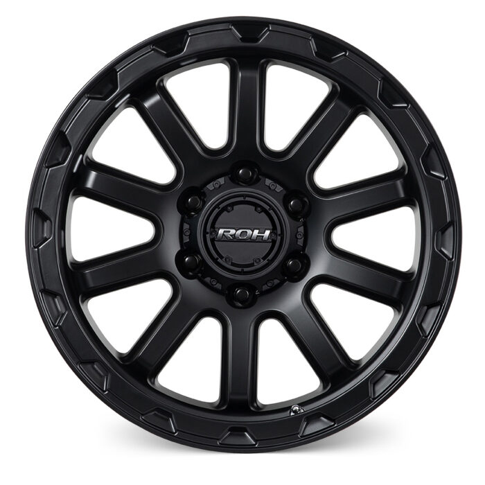 Onyx matt black wheel front