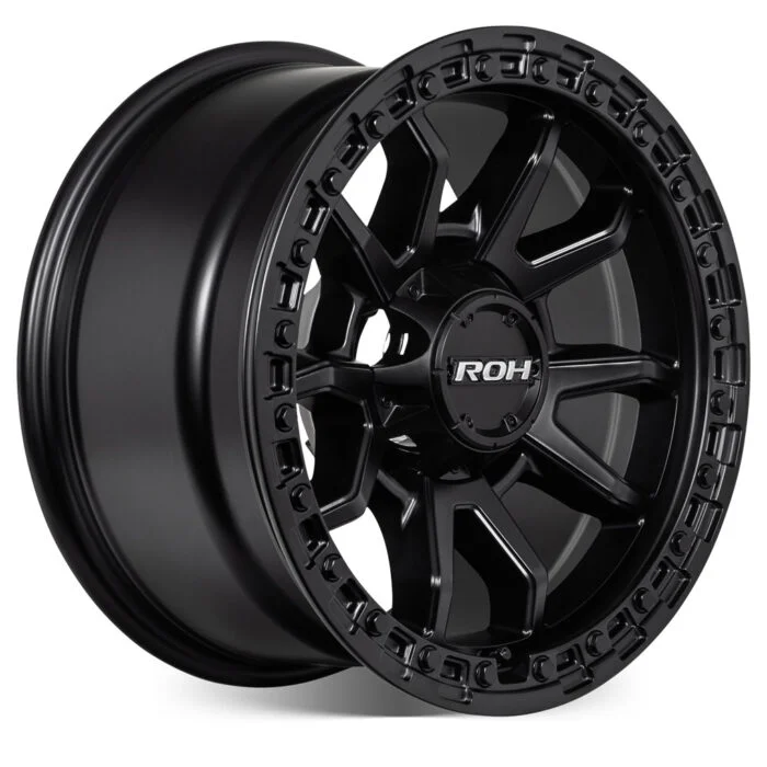 70 Series Wheel, Raid 5 Matt Black