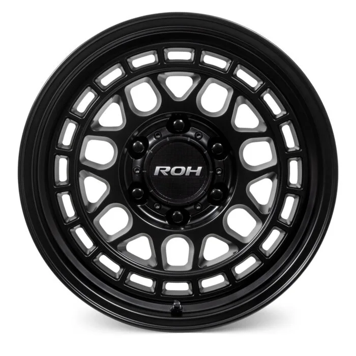 ROH lotus in matte black front view